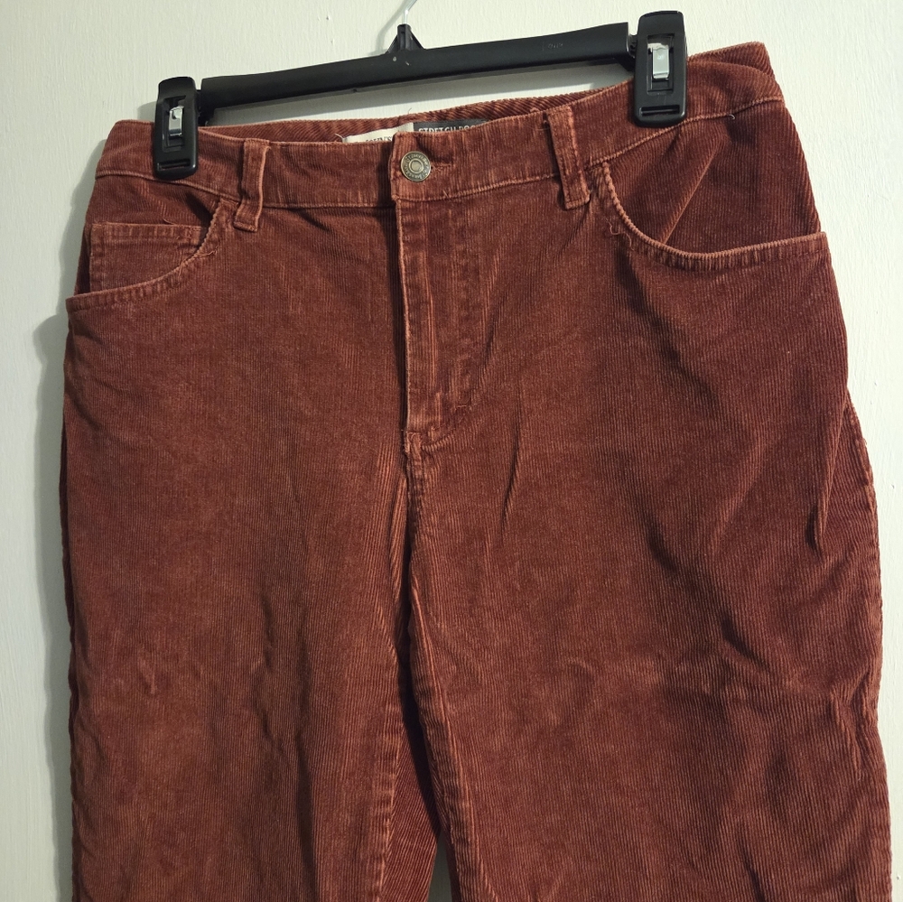 St. John's Bay Rich Brown Stretch Boot Pants